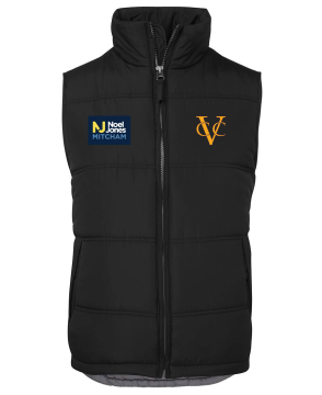 VCC Black Puffer Vest